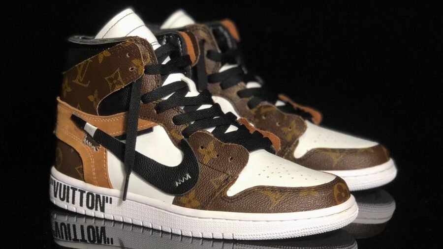 Lv Off White Air Jordan 1 - Image 2